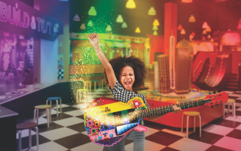 Girl playing guitar