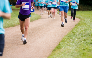 people running