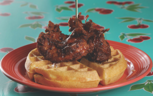 chicken and waffles