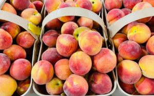 Local peaches