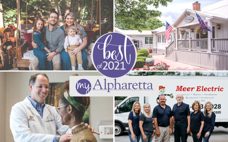 DIfferent winning Alpharetta businesses