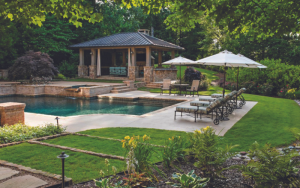 Etowah Group pool and outdoor kitchen