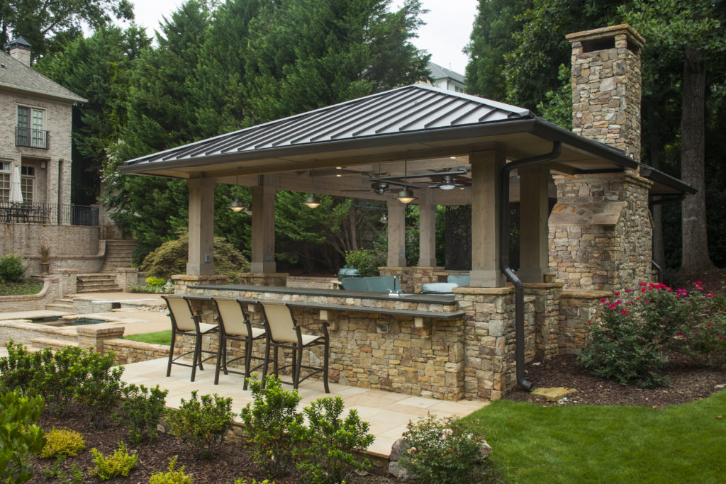 Outdoor kitchen by Etowah Group