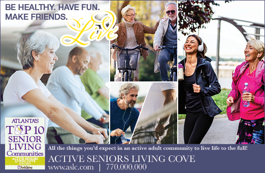 Top 10 Senior Living Communities half page ad sample