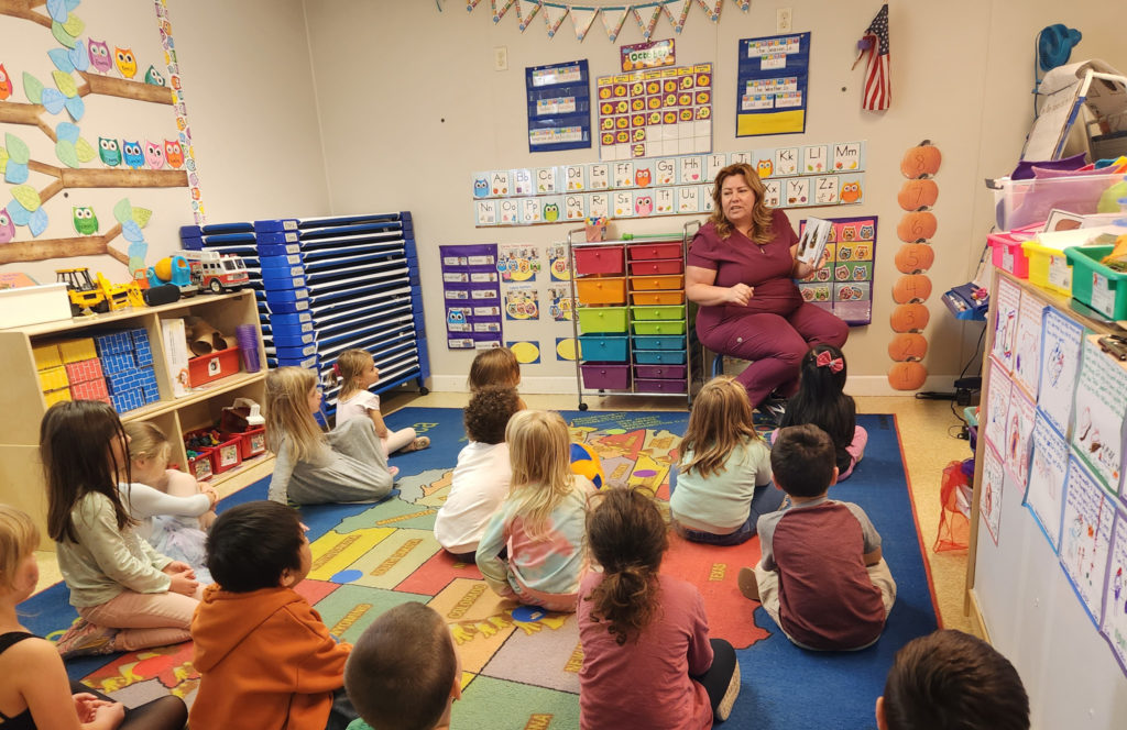 Kids in classroom