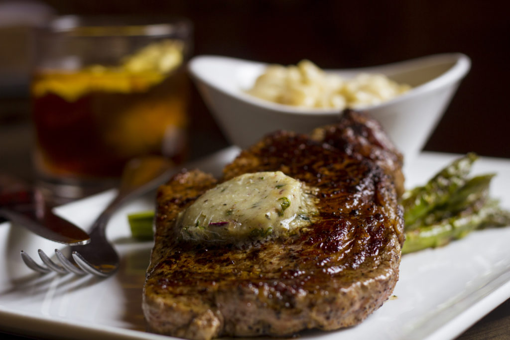 Steak with butter