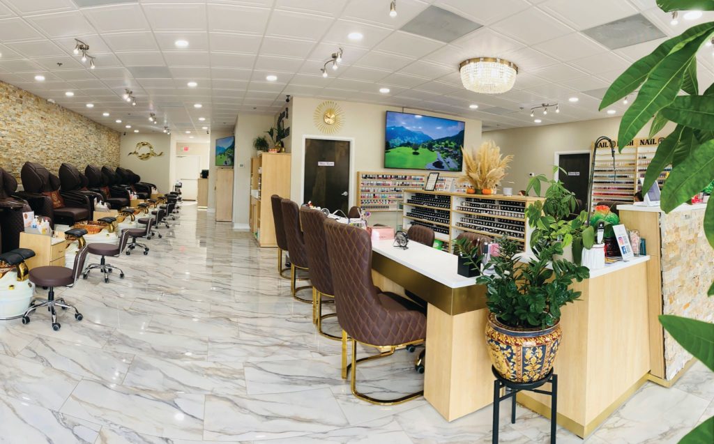 Nail salon