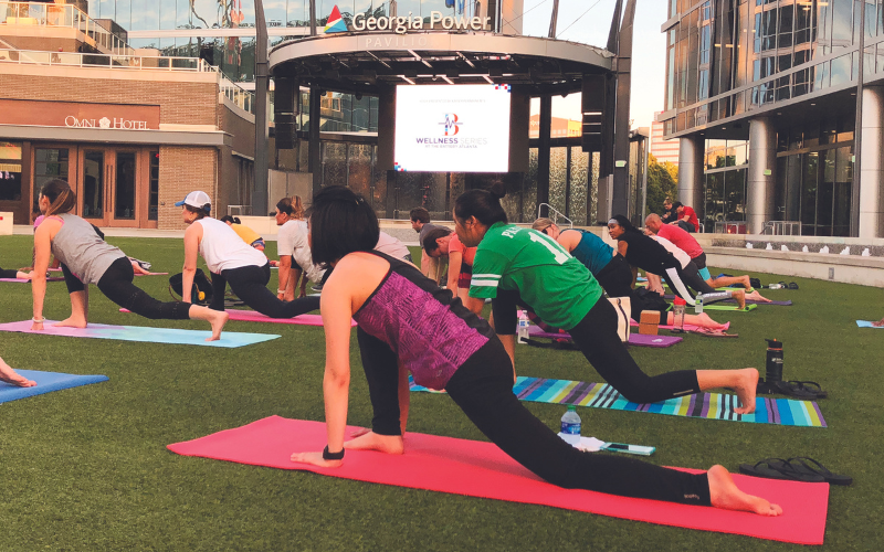 Yoga at The Battery