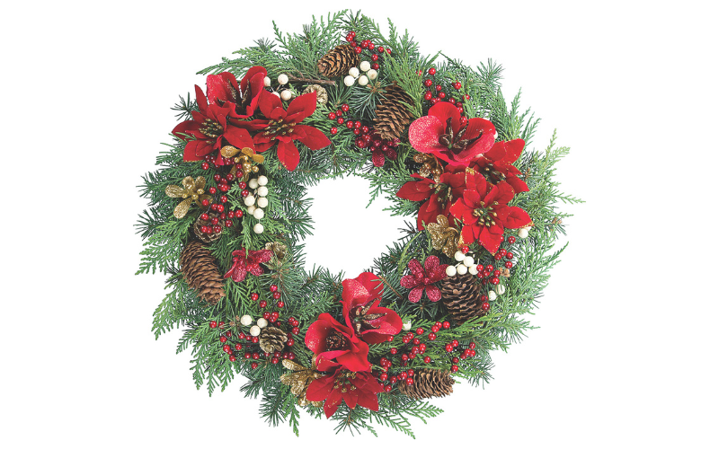 Wreath Flower Arranging