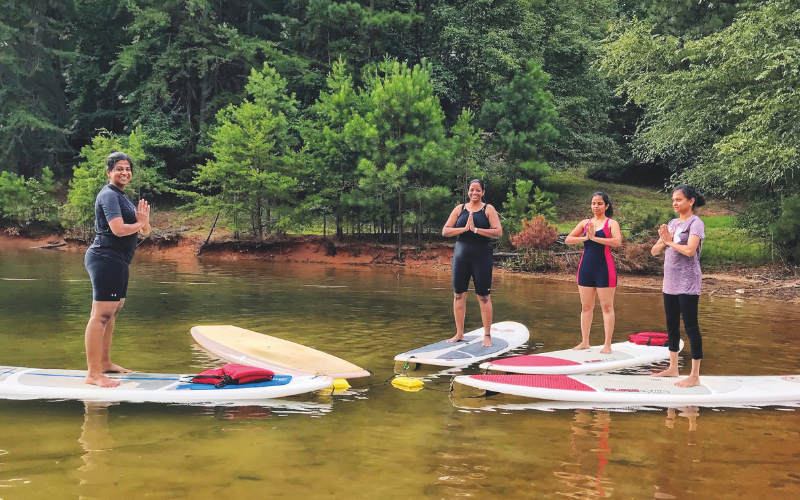 Lake Lanier’s Sunset Paddle